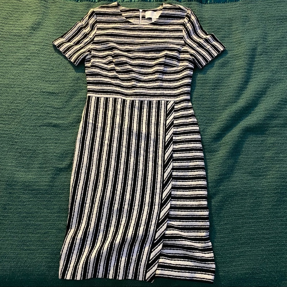 Hugo Boss Haripella Striped Dress